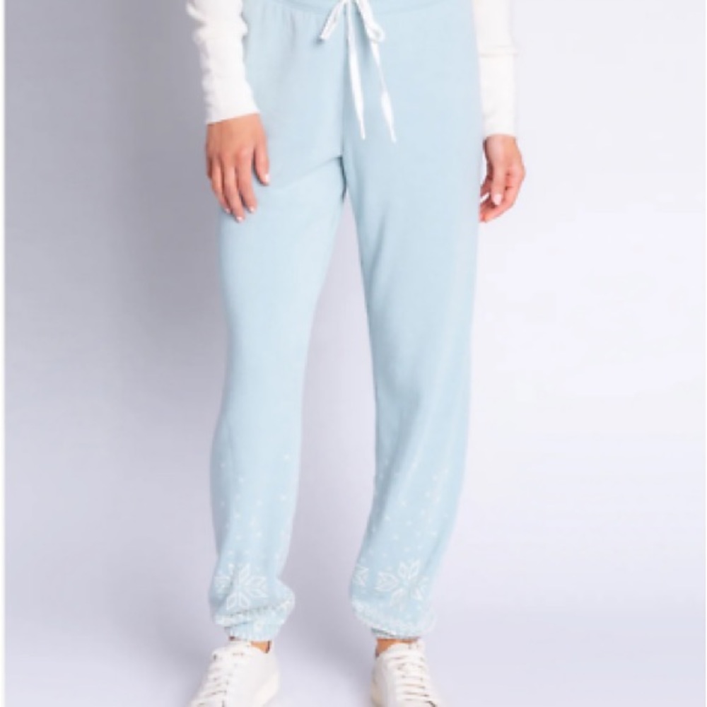 PJ Salvage Snowflake Pajama Bottoms